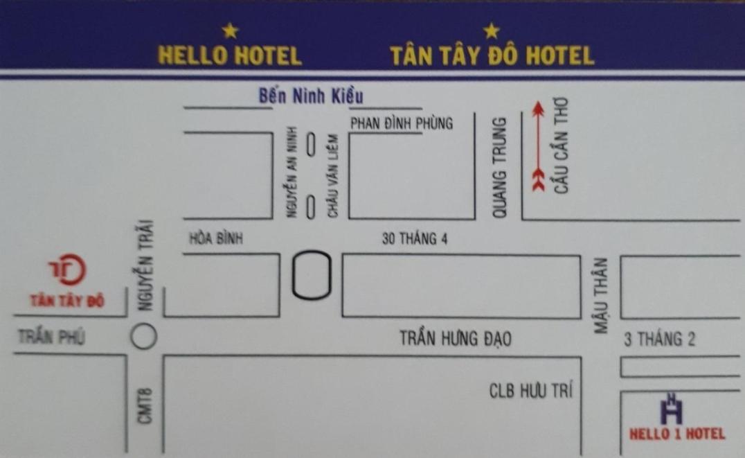 קאן טו Tan Tay Do Hotel מראה חיצוני תמונה